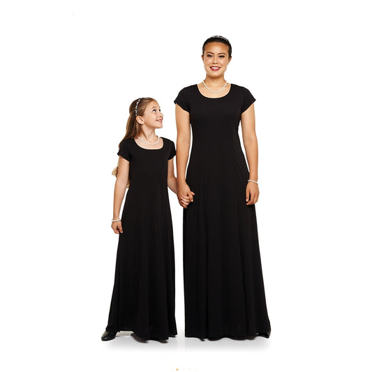 Abigail Dress - Short Sleeve w/Scoop Neckline (Adult & Youth)