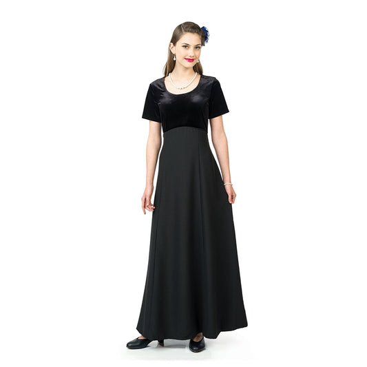Julia Dress - Scoop Neckline Dress