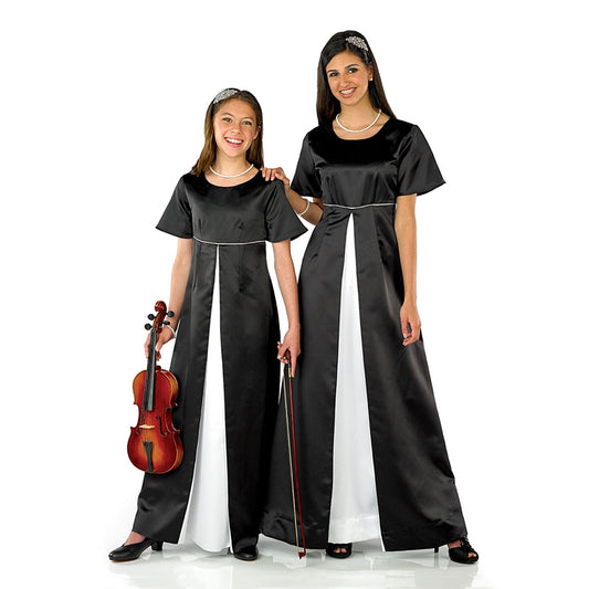 Molly Black & White Dress (Adult & Youth)