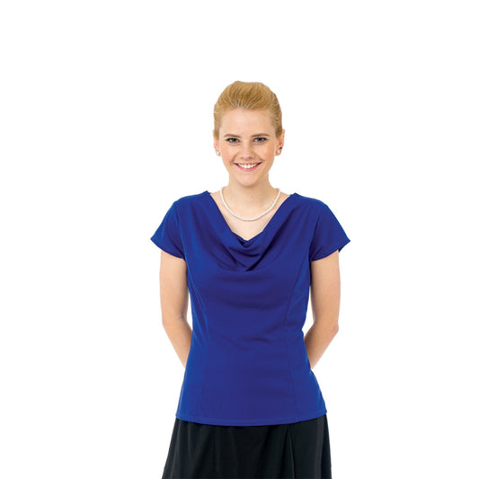 Priscilla Blouse - Cowl Neck