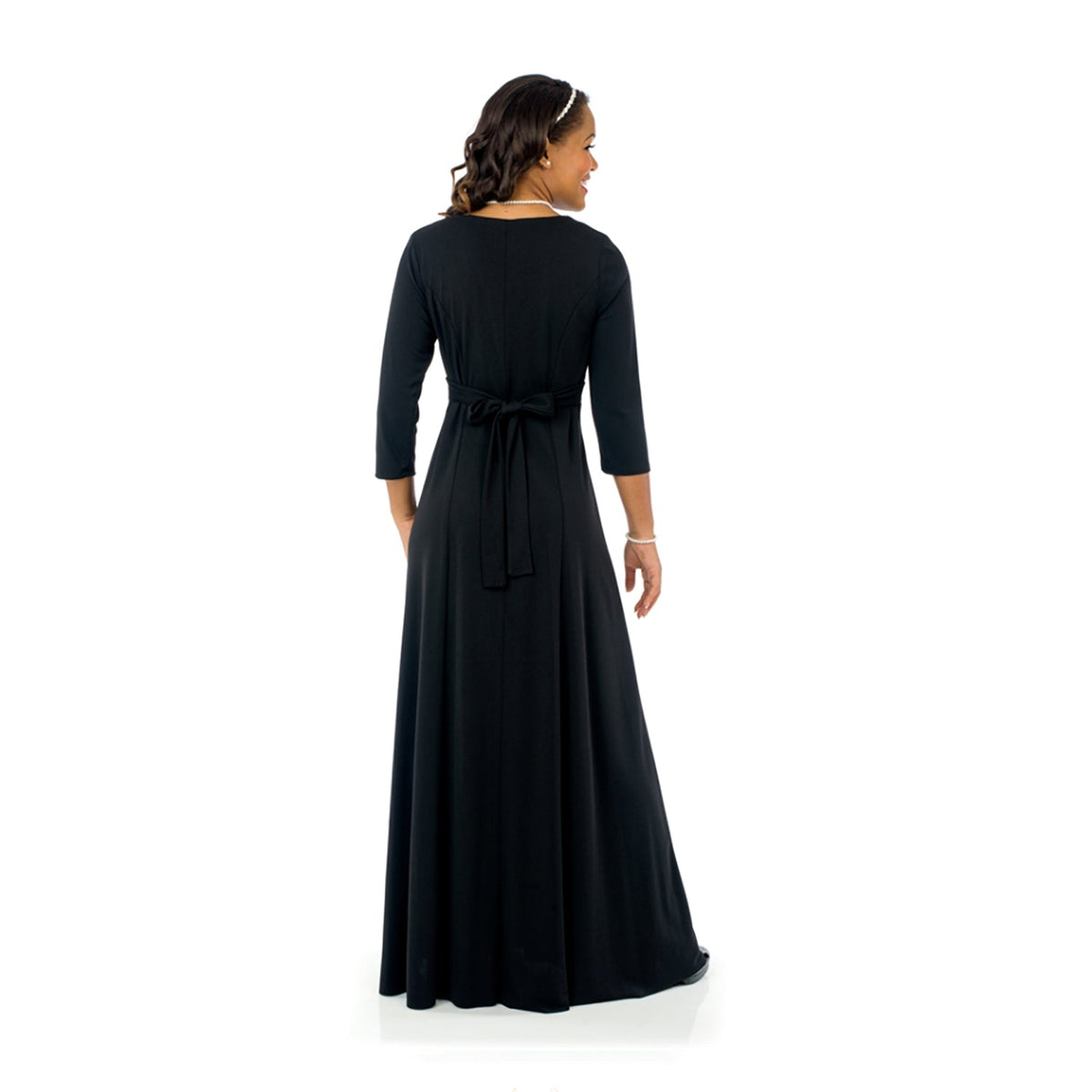Taylor Dress - Sweetheart Neckline 3/4 Sleeve (Adult & Youth)