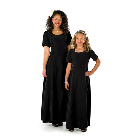 Zelda Dress - Short Sleeve Scoop Neckline (Adult & Youth)