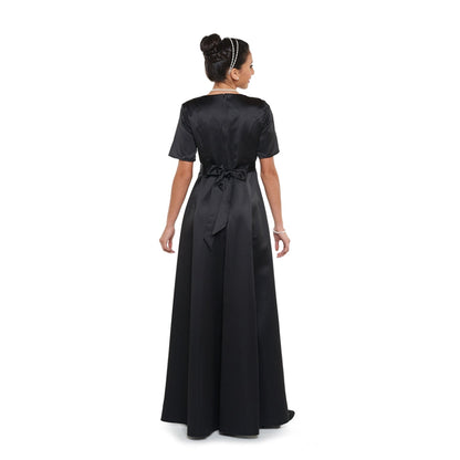 Zoey Dress - Short Sleeve Scoop Neckline