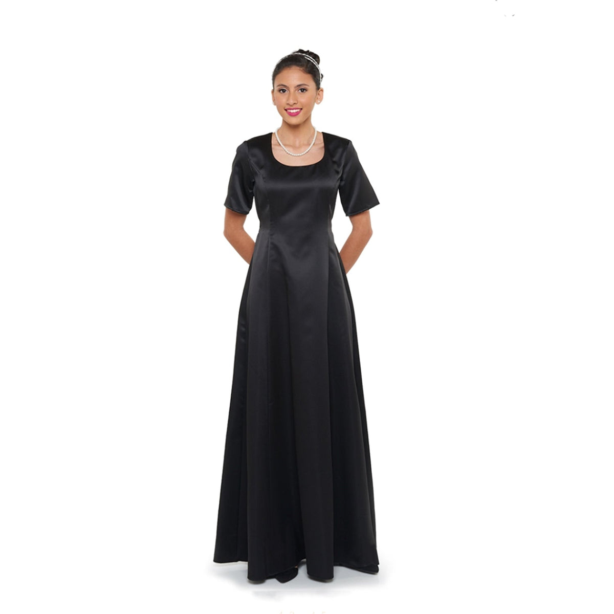 Zoey Dress - Short Sleeve Scoop Neckline