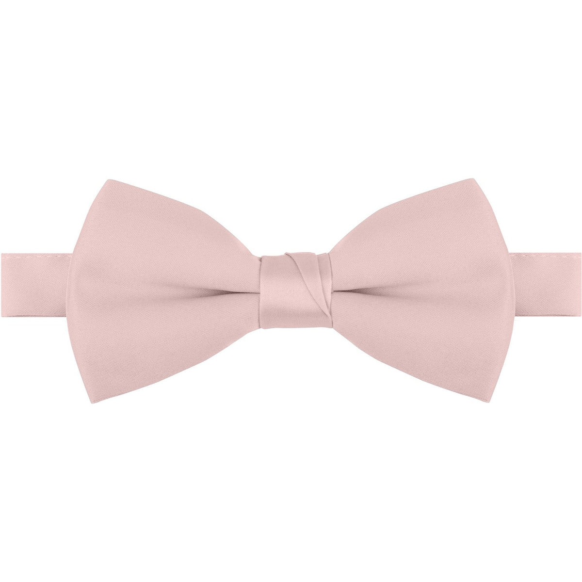 Polyester Satin Bow Tie - Banded or Clip-On - 26 Colors