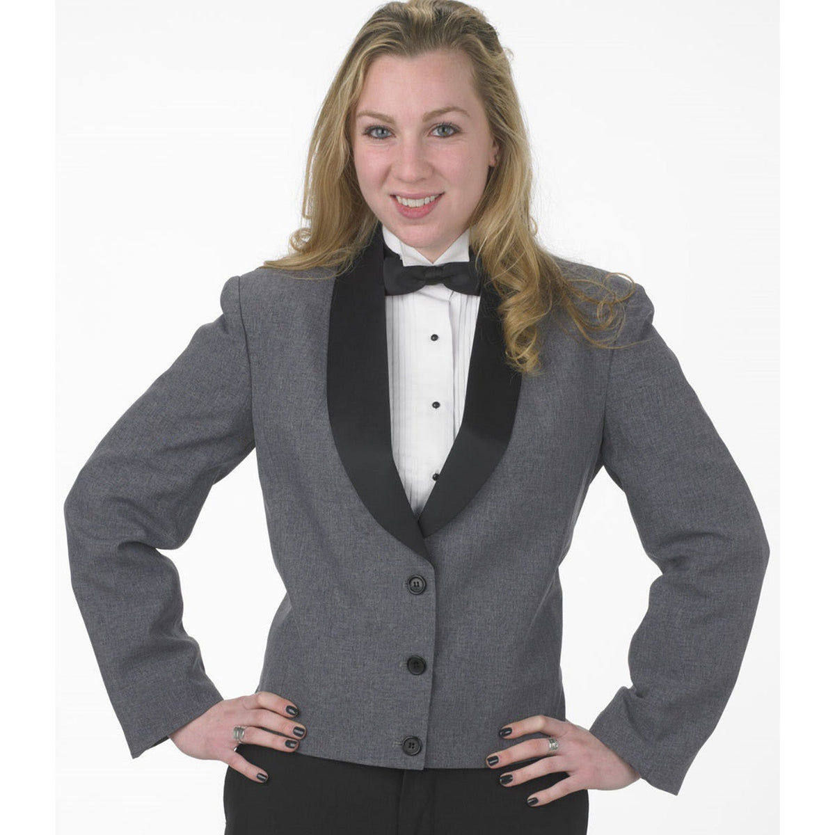 Ladies Eton (Poly) Coat - 4 Colors