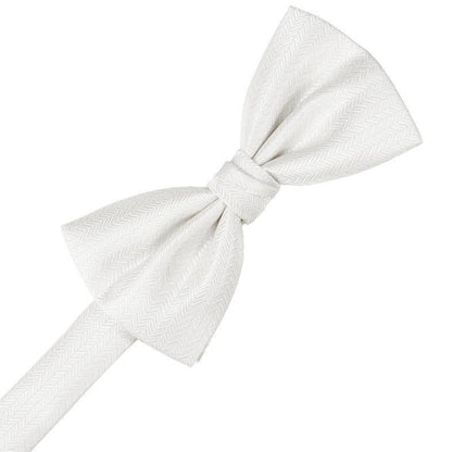 Herringbone Pre-Tied Bow Tie
