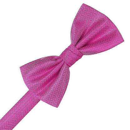 Herringbone Pre-Tied Bow Tie