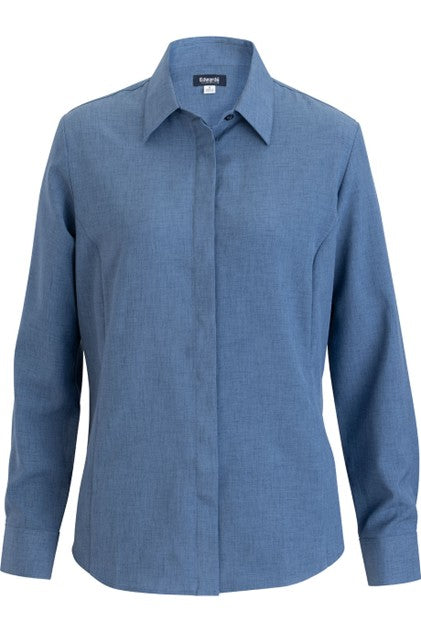 Ladies Café Batiste Long Sleeve Shirt