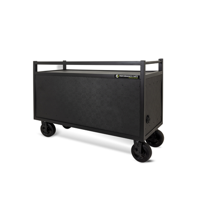 Partially Enclosed Synth Cart