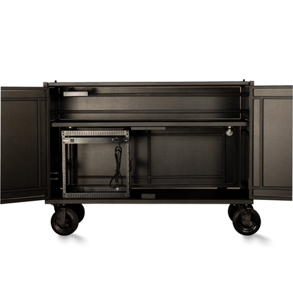 Hybrid Synth/Mixer Cart