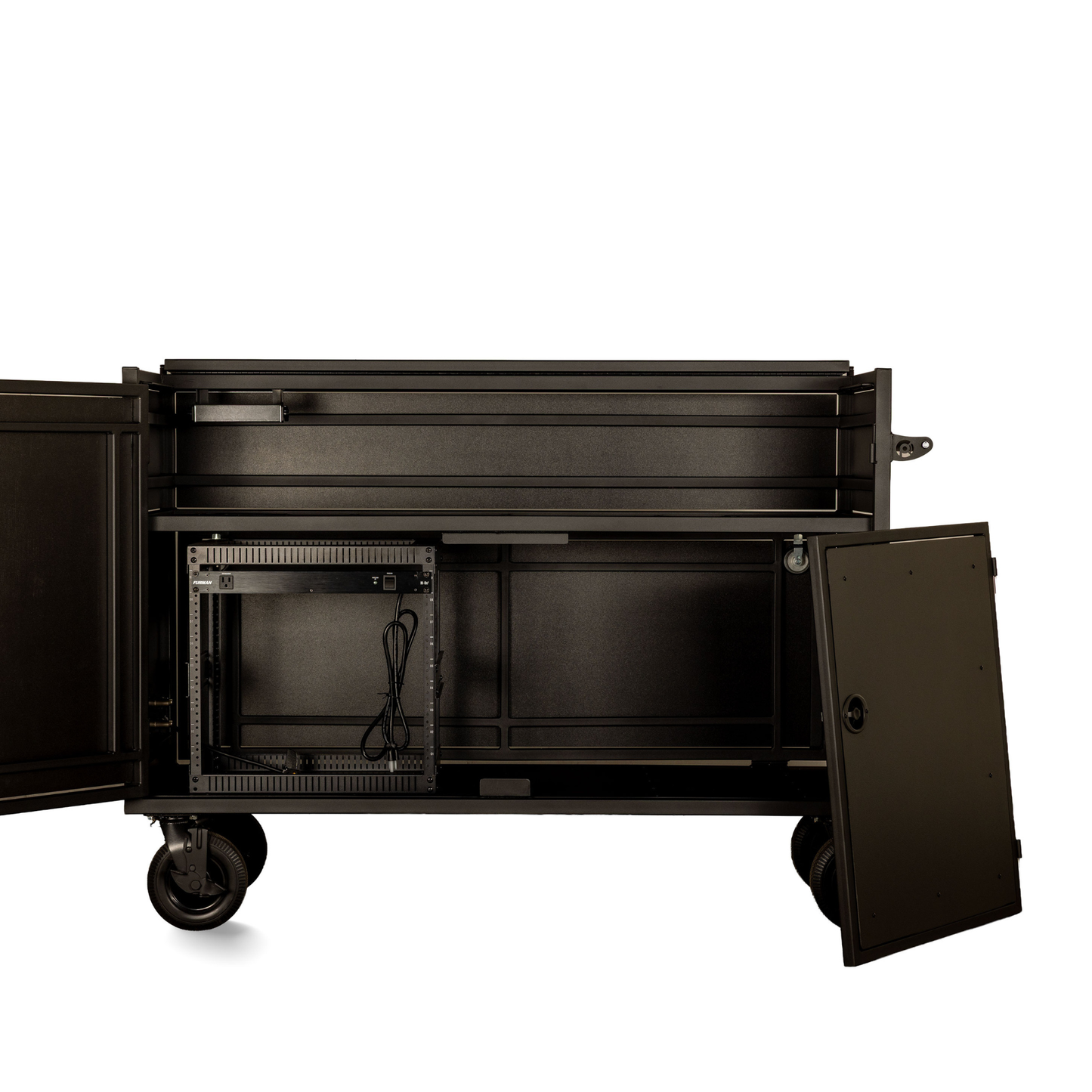 Hybrid Synth/Mixer Cart