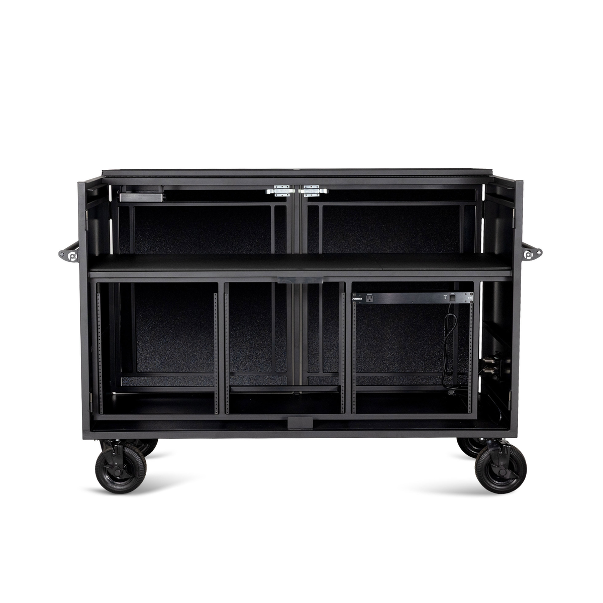 Triple Mixer Cart