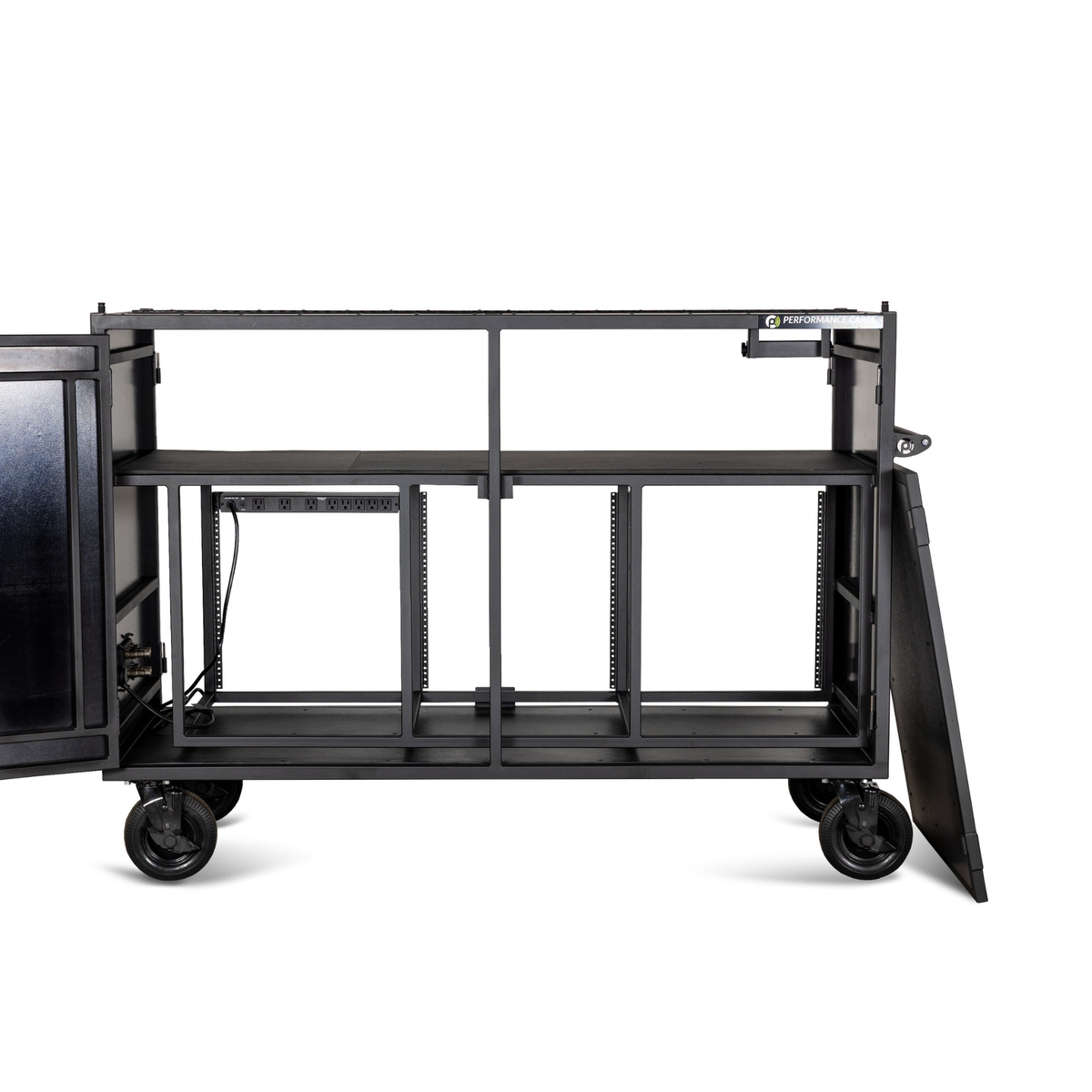 Triple Mixer Cart