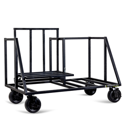 Adjustable Side-By-Side Speaker Cart