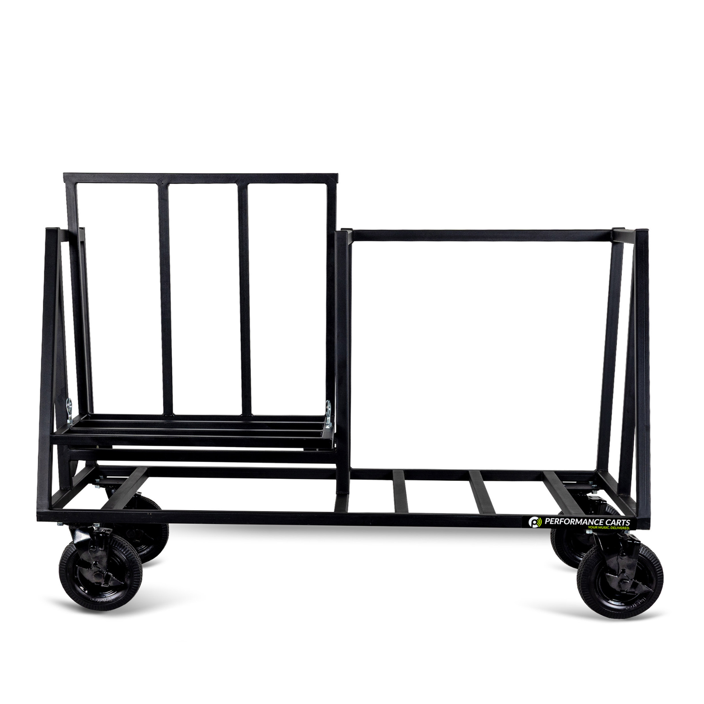 Adjustable Side-By-Side Speaker Cart