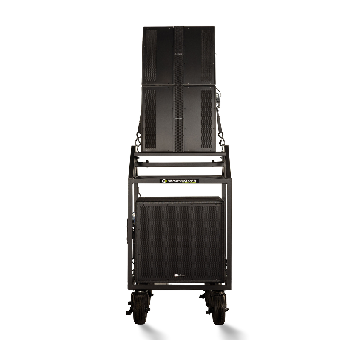 Adjustable Array Speaker Cart