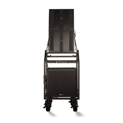 Adjustable Array Speaker Cart