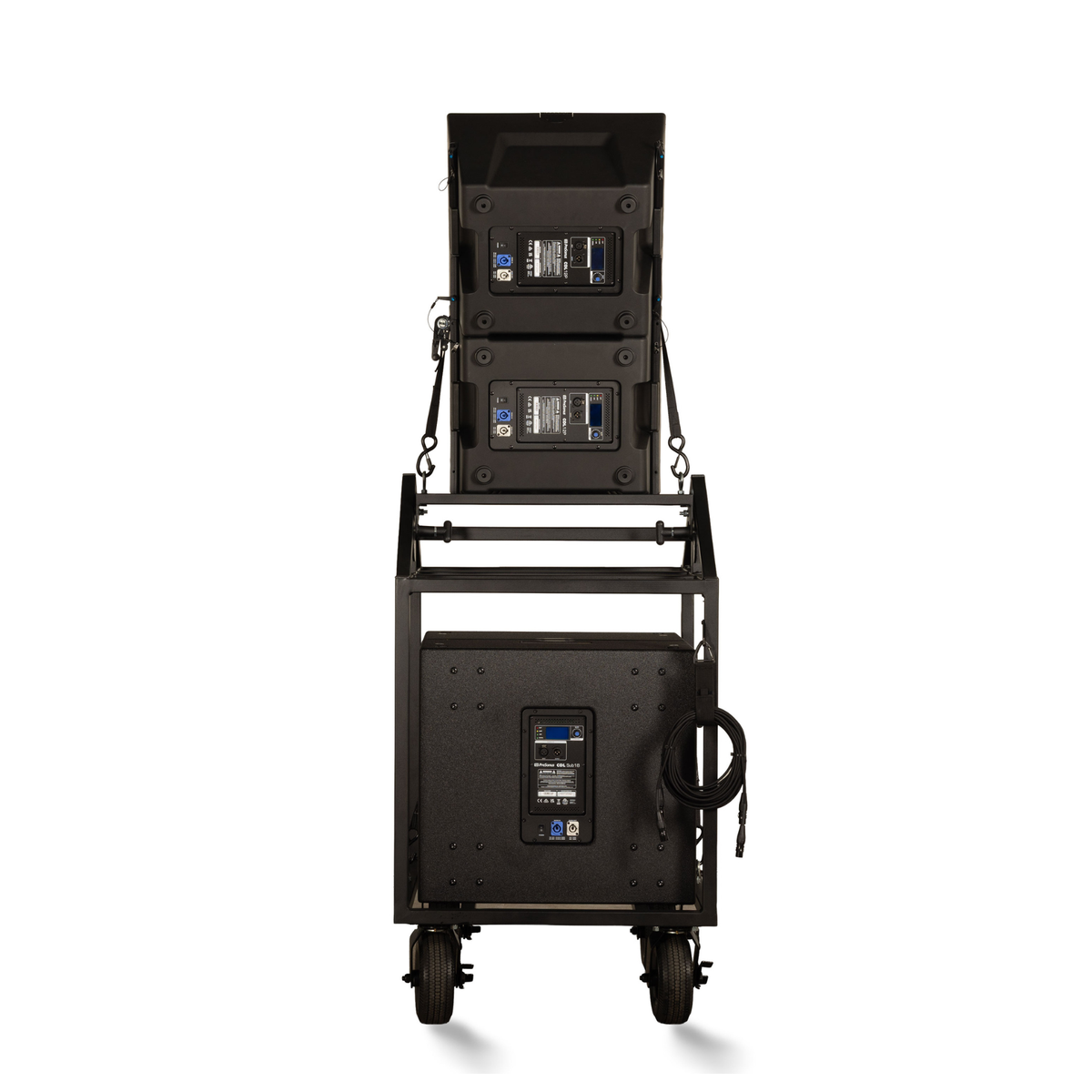 Adjustable Array Speaker Cart