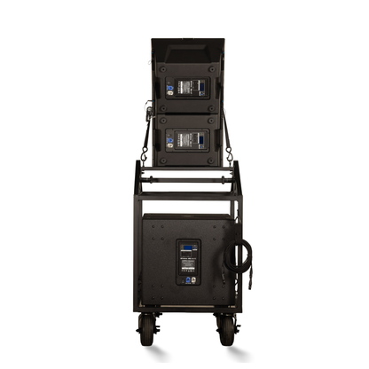 Adjustable Array Speaker Cart