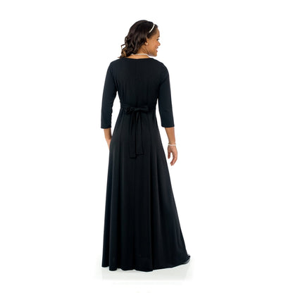 Taylor Dress - Sweetheart Neckline 3/4 Sleeve (Adult & Youth)
