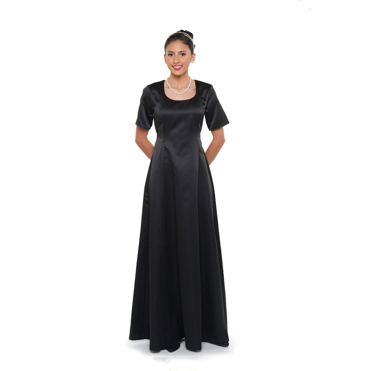 Zoey Dress - Short Sleeve Scoop Neckline