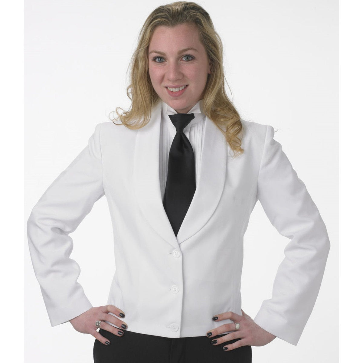 Ladies Eton Coat - Black or White