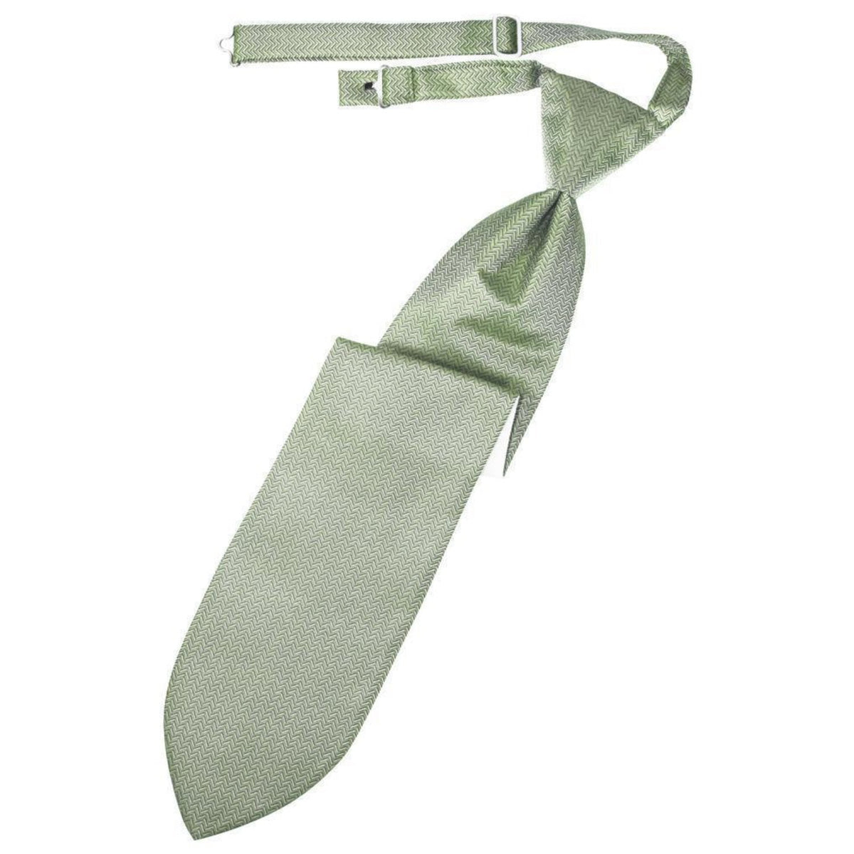 Herringbone Pre-Tied Necktie