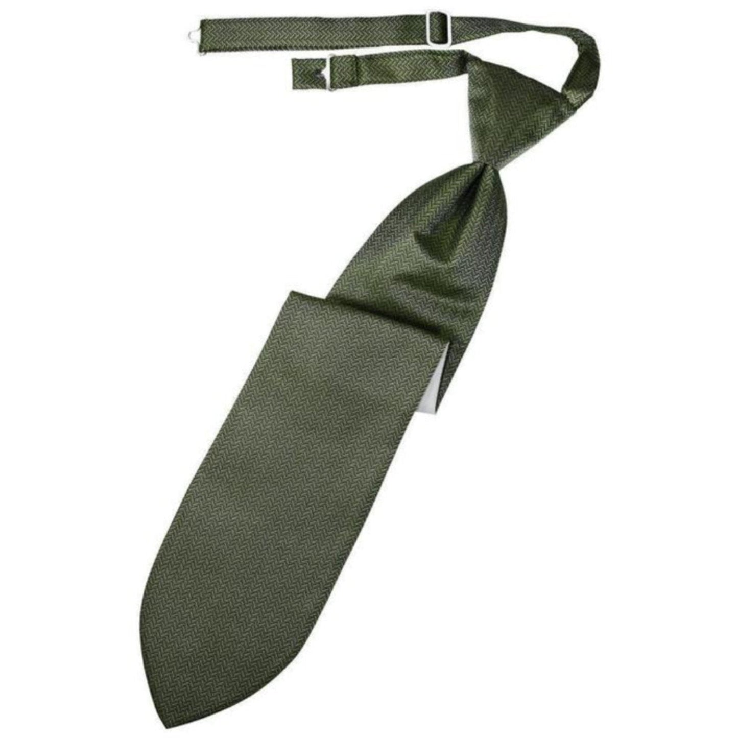Herringbone Pre-Tied Necktie
