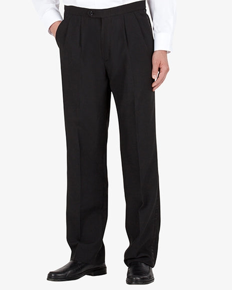 Mens Pleated (Poly) Tuxedo Pant