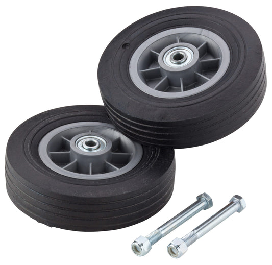 8″ Solid Rubber Tires W/Bolts (for 6′ Podium)