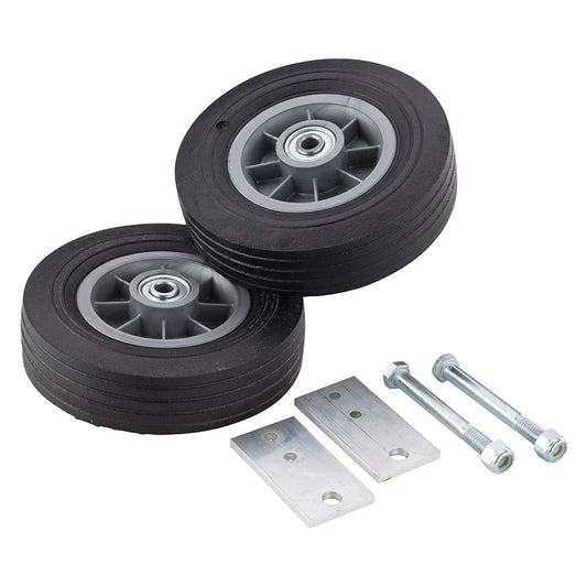 8″ Solid Rubber Tires w/ Bolts (for 6'Command Center 2 Only)